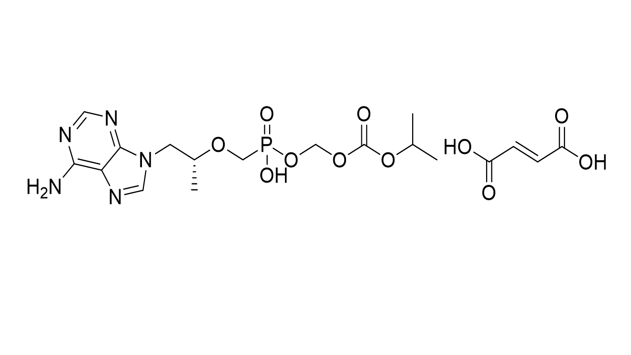 Mono-POC Tenofovir Fumarate Salt