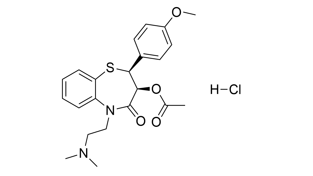 Diltiazem Hydrochloride (HCl salt)