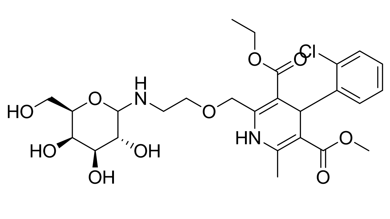 Amlodipine N-Galactopyranoside