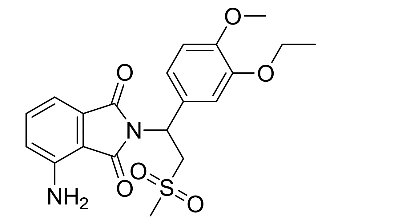 4-Amino-2-(1-(3-ethoxy-4-methoxyphenyl)-2-(methylsulfonyl)ethyl)isoindoline-1,3-dione