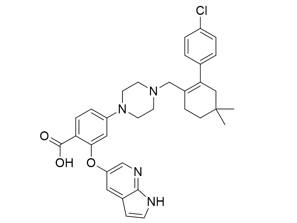 2-((1H-Pyrrolo[2,3-b]pyridin-5-yl)oxy)-4-(4-((4'-chloro-5,5-dimethyl-3,4,5,6-tetrahydro-[1,1'-biphenyl]-2-yl)methyl)piperazin-1-yl)benzoic Acid