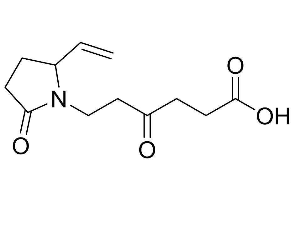 4-Oxo-6-(2-oxo-5-vinylpyrrolidin-1-yl)hexanoic Acid