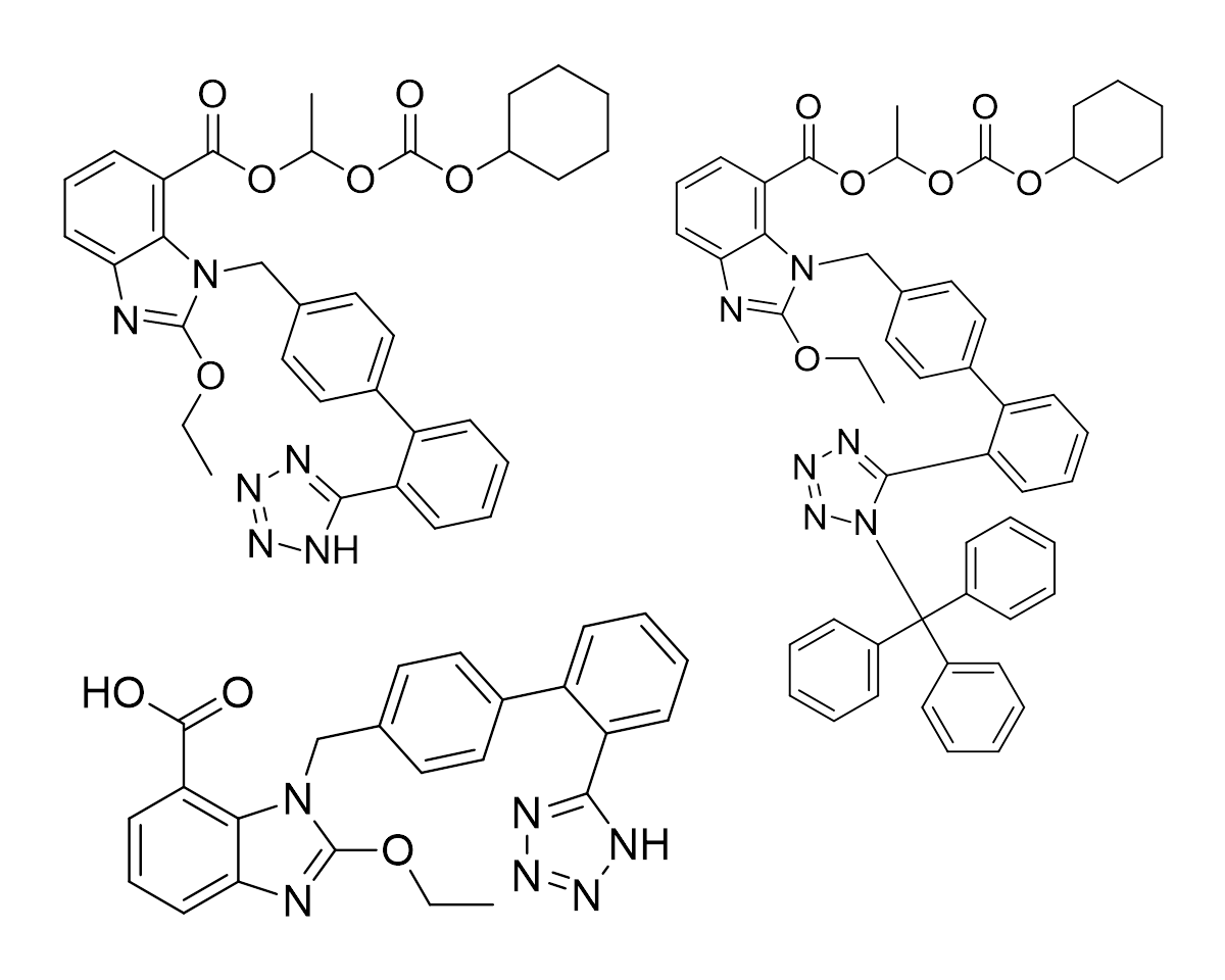 Candesartan cilexetil for peak identification CRS