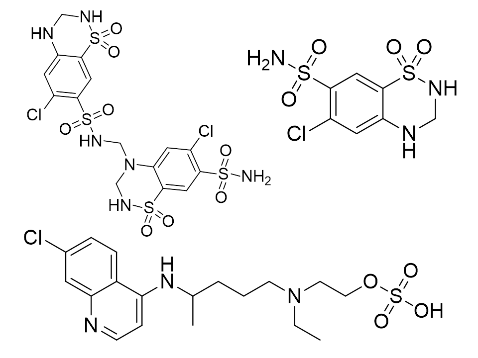 Hydrochlorothiazide for peak identification CRS