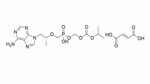 Mono-POC Tenofovir Fumarate Salt