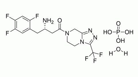 Sitagliptin phosphate hydrate  Monohydrate Phosphate Salt