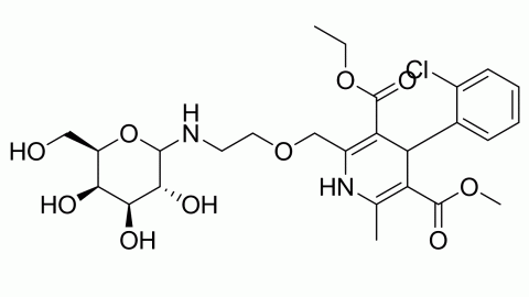 Amlodipine N-Galactopyranoside