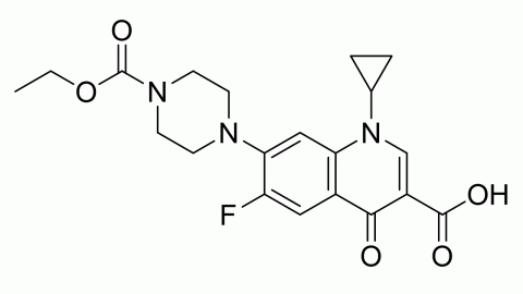 N-Ethoxycarbonyl-ciprofloxacin