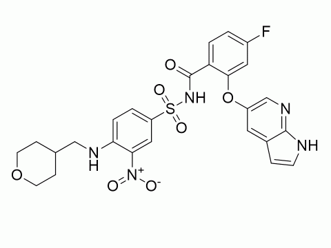 2-((1H-Pyrrolo[2,3-b]pyridin-5-yl)oxy)-4-fluoro-N-((3-nitro-4-(((tetrahydro-2H-pyran-4-yl)methyl)amino)phenyl)sulfonyl)benzamide