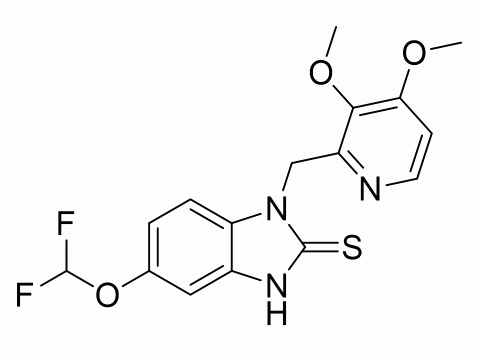 5-(Difluoromethoxy)-1-((3,4-dimethoxypyridin-2-yl)methyl)-1,3-dihydro-2H-benzo(d)imidazole-2-thione