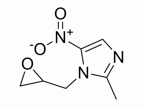 2-Methyl-5-nitro-1-(2-oxiranylmethyl)-1H-imidazole