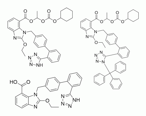 Candesartan cilexetil for peak identification CRS
