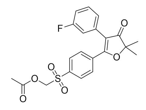 Polmacoxib Sulfonyl Methyl Acetate
