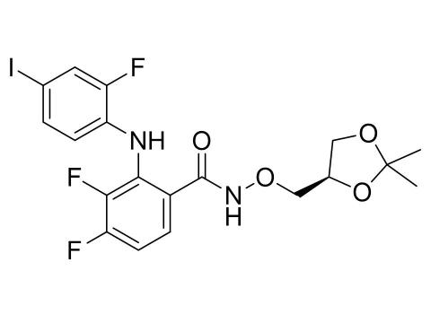 Mirdametinib-Iodophenyl amino dimethyldioxolan Impurity